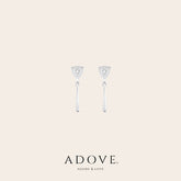 Eleana Drop Stud Earrings